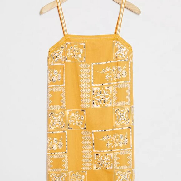 NWT Anthropologie Sibyl Embroidered mini Dress - Picture 2 of 6